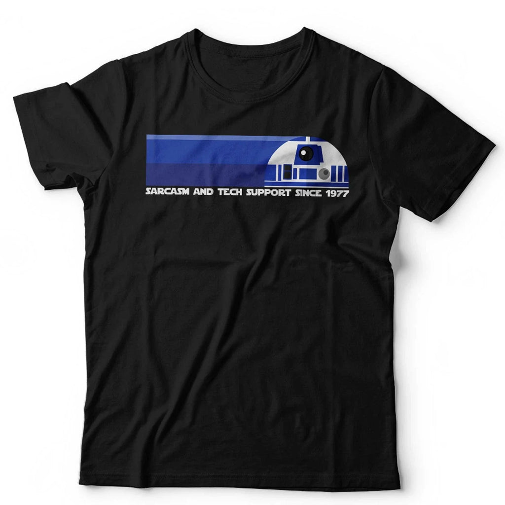 R2D2 Unisex Kids Sarcasm And Tech Support Since 1977 - Adult & Kids T-Shirts, Sweatshirts & Hoodies apparel design preview 1