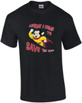 Mighty Mouse Here I come to save the day! - Adult & Kids T-Shirts, Sweatshirts & Hoodies apparel design preview 1