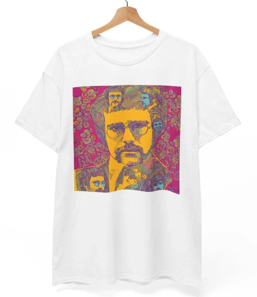 Iconic John Portrait Retro Pop Art Music/History - Adult & Kids T-Shirts, Sweatshirts & Hoodies apparel design preview 1