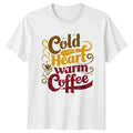 Cold Heart Warm Coffee Lover Gift For Him And Her - Adult & Kids T-Shirts, Sweatshirts & Hoodies apparel design preview 1