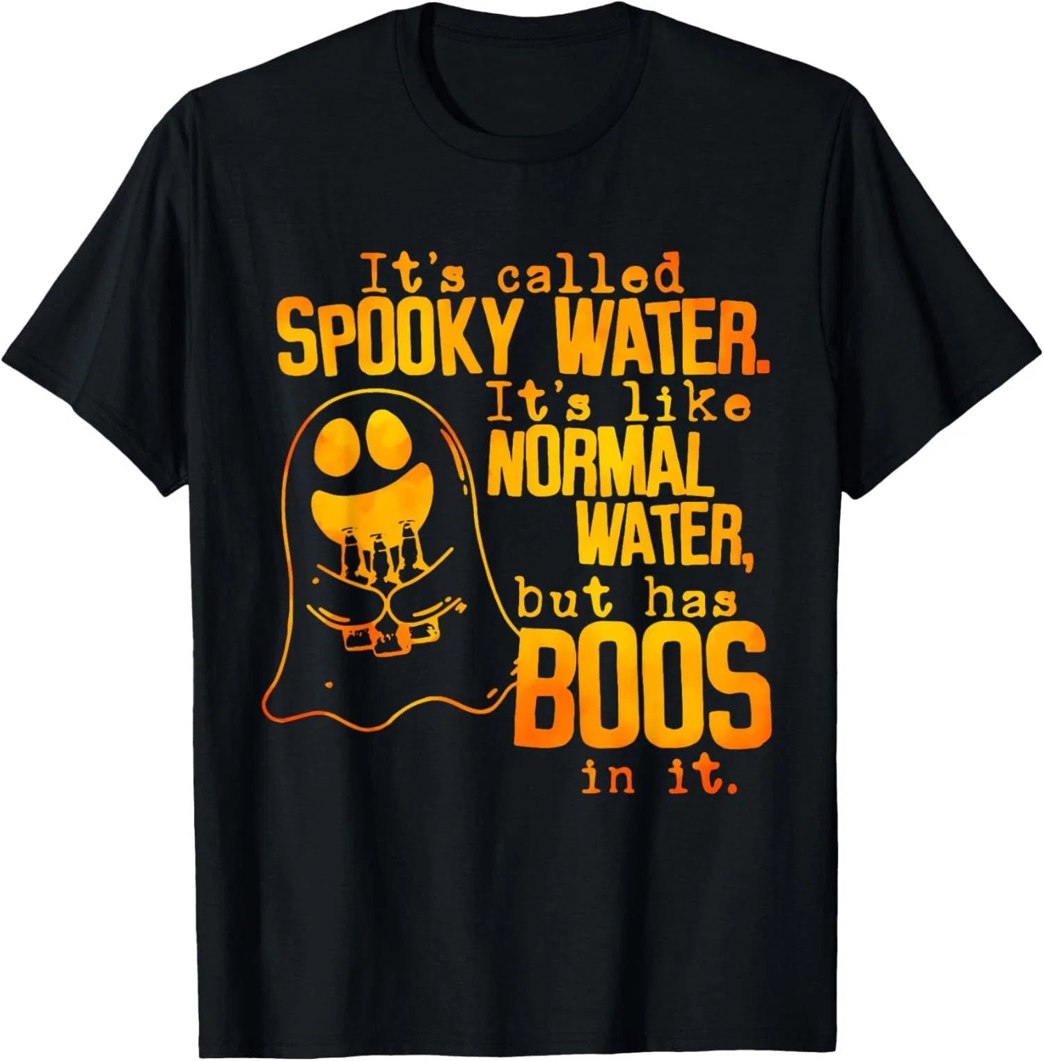 It's Called Spooky Water Funny Halloween - Adult & Kids T-Shirts, Sweatshirts & Hoodies apparel design preview 1