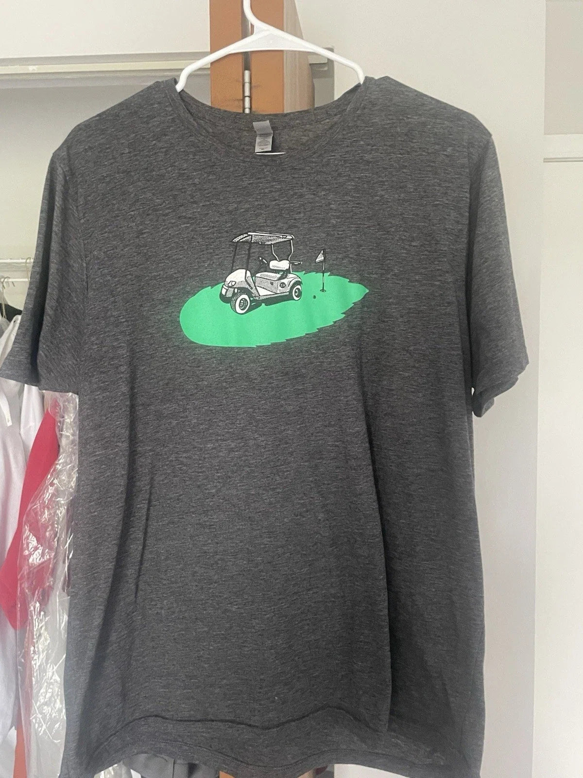 Golf Cart Graphic Novelty Men's XL (Fits Like A - Adult & Kids T-Shirts, Sweatshirts & Hoodies apparel design preview 1