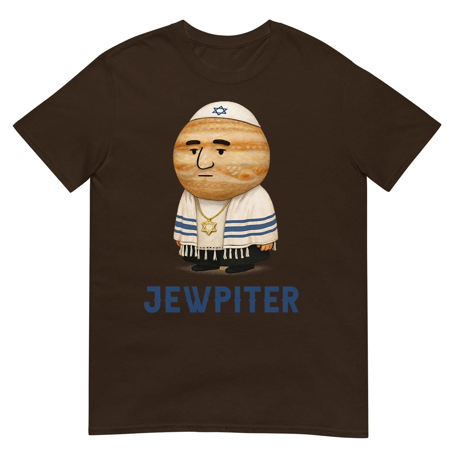 Jewish Humor Hanukkah Israel Israeli Jewpiter Hebrew - Adult & Kids T-Shirts, Sweatshirts & Hoodies apparel design preview 1