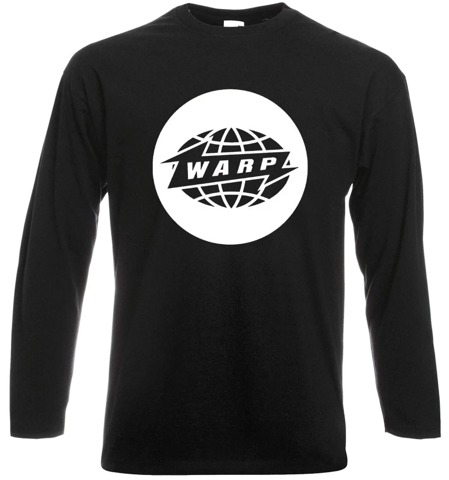 Warp Records Men's Funny Dj Rave Earth Globe Music - Adult & Kids T-Shirts, Sweatshirts & Hoodies apparel design preview 1