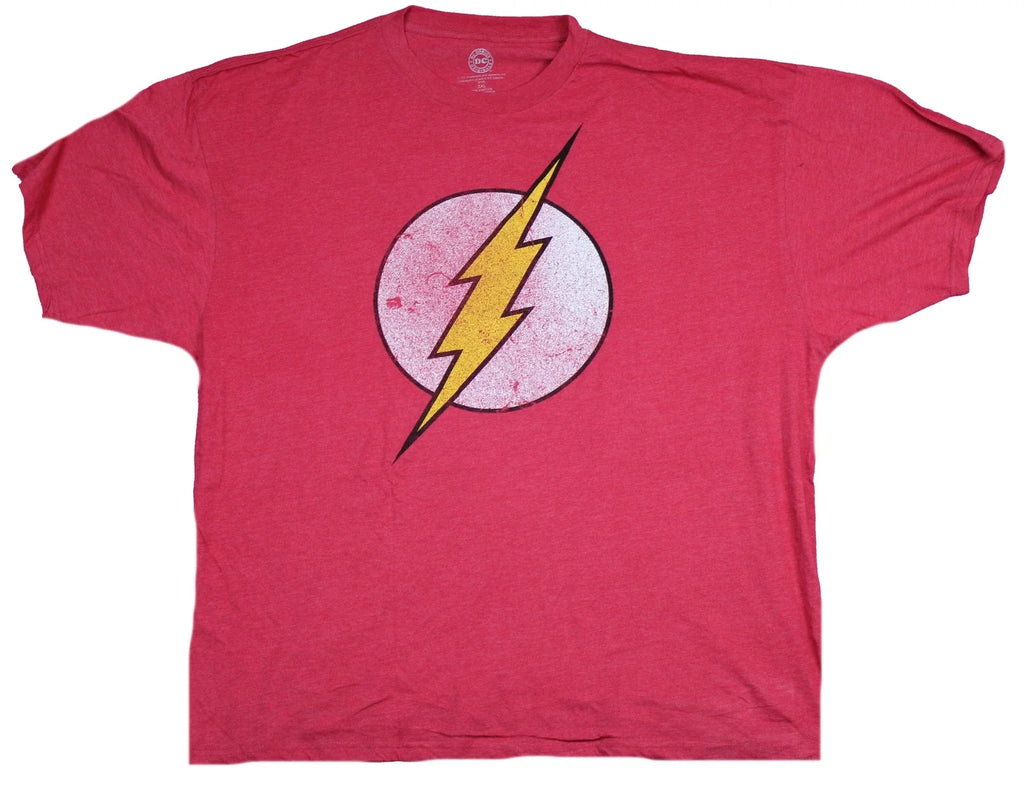 Flash Adult New Super Distressed Classic Bolt Logo - Adult & Kids T-Shirts, Sweatshirts & Hoodies apparel design preview 1