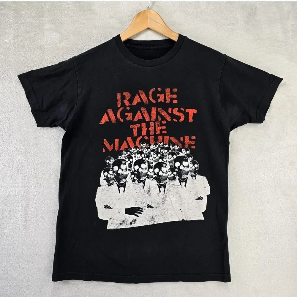 Rage Against The Machine Crowd Of Skeletons Ahirt - Adult & Kids T-Shirts, Sweatshirts & Hoodies apparel design preview 1