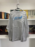 Vintage Y2k Hurley Surf Skate Script Wings Grey Mens - Adult & Kids T-Shirts, Sweatshirts & Hoodies apparel design preview 1