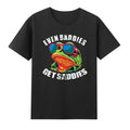 Even Baddies Get Saddies Funny Frog Wear Glasses Meme - Adult & Kids T-Shirts, Sweatshirts & Hoodies apparel design preview 1