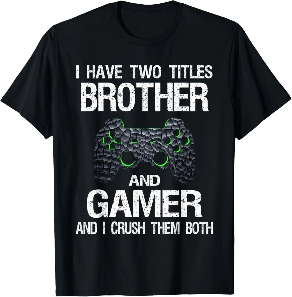 Funny Gamer Quote Video Games Gaming Boys Brother - Adult & Kids T-Shirts, Sweatshirts & Hoodies apparel design preview 1