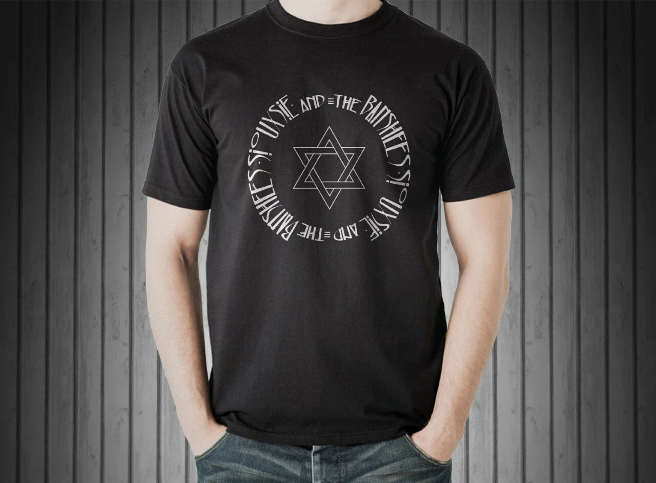Siouxsie And The Banshees Israel Logo Text (Punk, - Adult & Kids T-Shirts, Sweatshirts & Hoodies apparel design preview 1