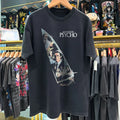 Y2K American Psycho Aged Black M - Adult & Kids T-Shirts, Sweatshirts & Hoodies apparel design preview 1
