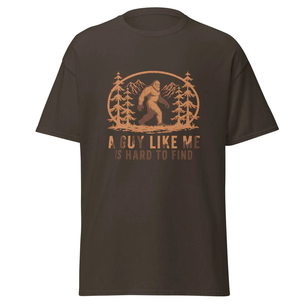 A Guy Like Me is Hard to Find Funny bigfoot great - Adult & Kids T-Shirts, Sweatshirts & Hoodies apparel design preview 1