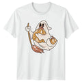 Ghost With Pumpkin Cute Halloween Fall Season Gift - Adult & Kids T-Shirts, Sweatshirts & Hoodies apparel design preview 1