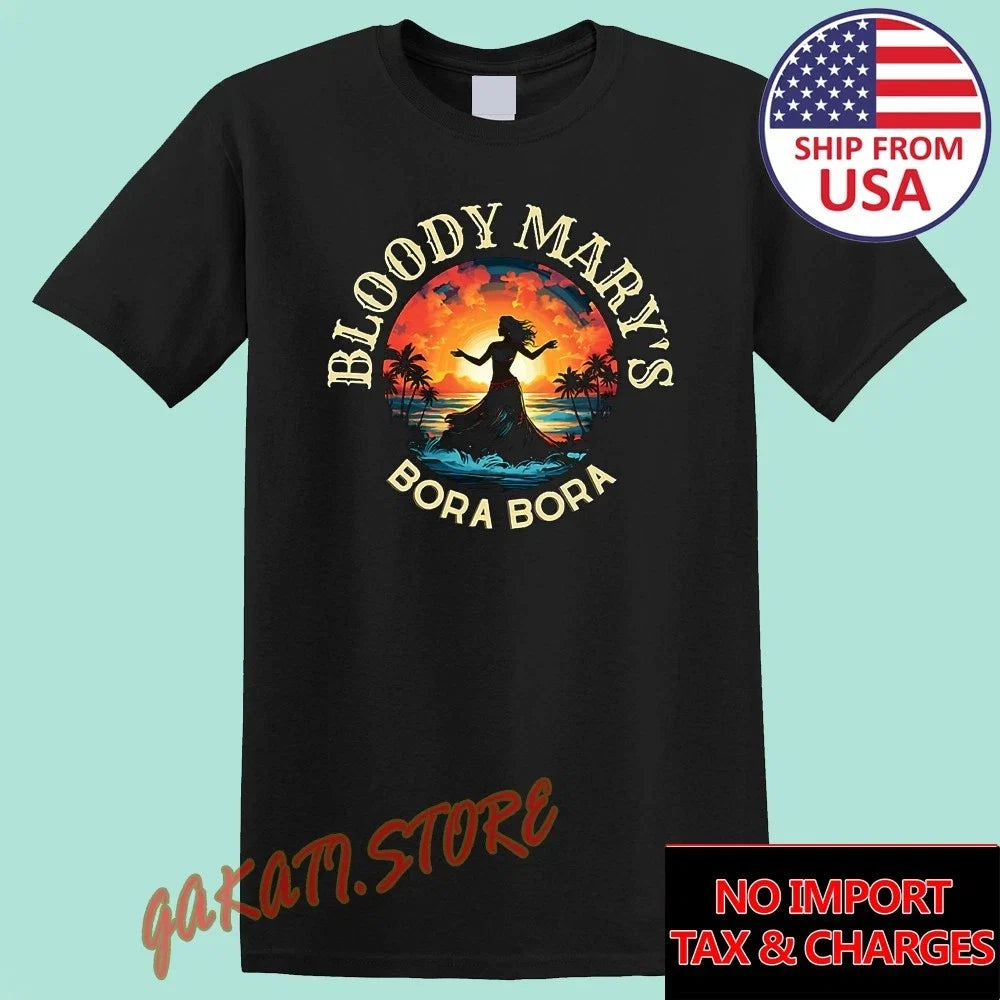 Bloody Mary's Bora Men's Black Size S-5XL - Adult & Kids T-Shirts, Sweatshirts & Hoodies apparel design preview 1