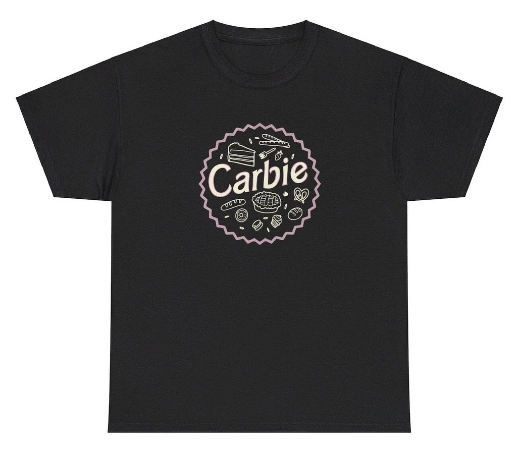 Carbie Funny Carbs Bread Pasta Lover Meme Parody Y2K - Adult & Kids T-Shirts, Sweatshirts & Hoodies apparel design preview 1