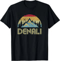 Vintage Mt. Denali National Park Alaska Mountain - Adult & Kids T-Shirts, Sweatshirts & Hoodies apparel design preview 1