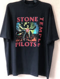 90's Stone Temple Pilots Core Band Black Reprint - Adult & Kids T-Shirts, Sweatshirts & Hoodies apparel design preview 1