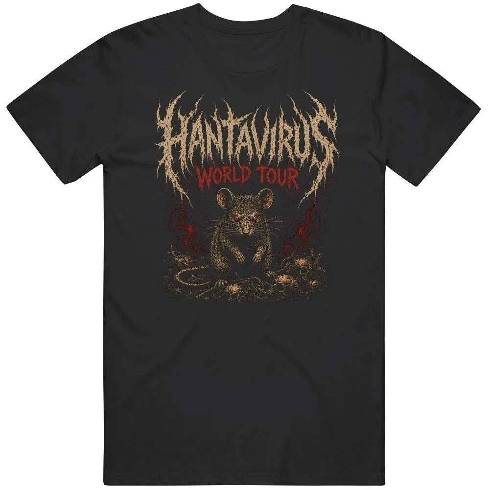 NEW! HantaVirus World Tour Funny Gag Meme Viral Gift - Adult & Kids T-Shirts, Sweatshirts & Hoodies apparel design preview 1