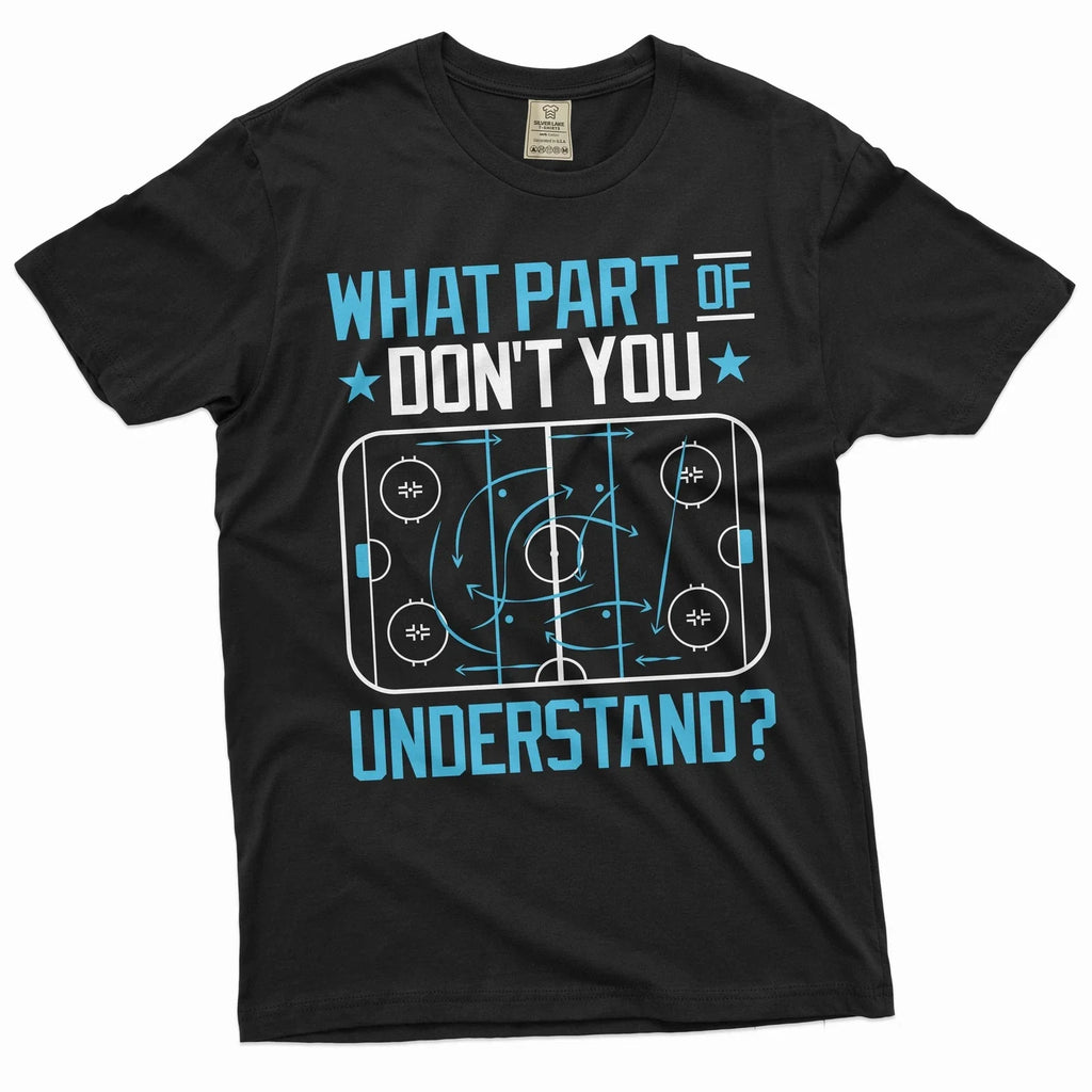 Men's ice Hockey Funny Sports Hobby Player Sarcastic - Adult & Kids T-Shirts, Sweatshirts & Hoodies apparel design preview 1