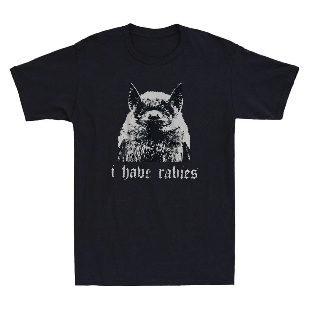 I Have Rabies Bat Funny Meme Sarcastic Quotes Men's - Adult & Kids T-Shirts, Sweatshirts & Hoodies apparel design preview 1