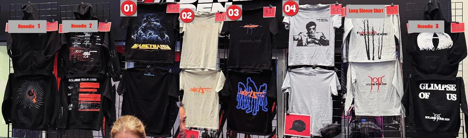 Joji Solaris Tour 2026 reprint - Adult & Kids T-Shirts, Sweatshirts & Hoodies apparel design preview 1