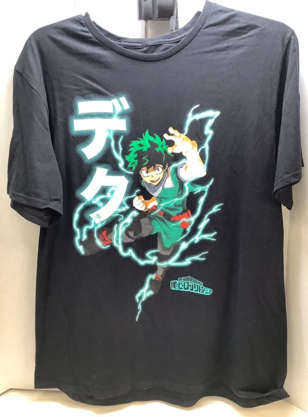NWT My Hero Academia Graphic Black Size Medium - Adult & Kids T-Shirts, Sweatshirts & Hoodies apparel design preview 1
