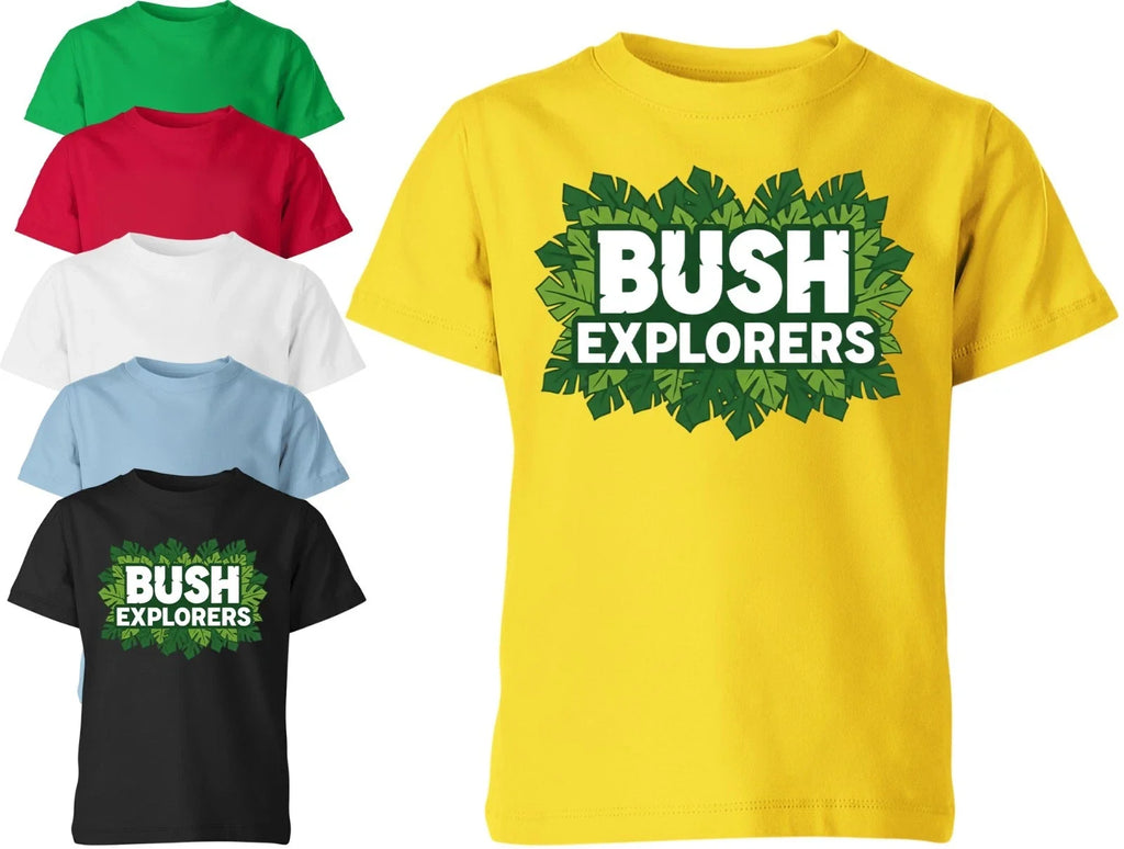 I'M A CELEBRITY GET ME OUT OF HERE- BUSH EXPLORERS - Adult & Kids T-Shirts, Sweatshirts & Hoodies apparel design preview 1