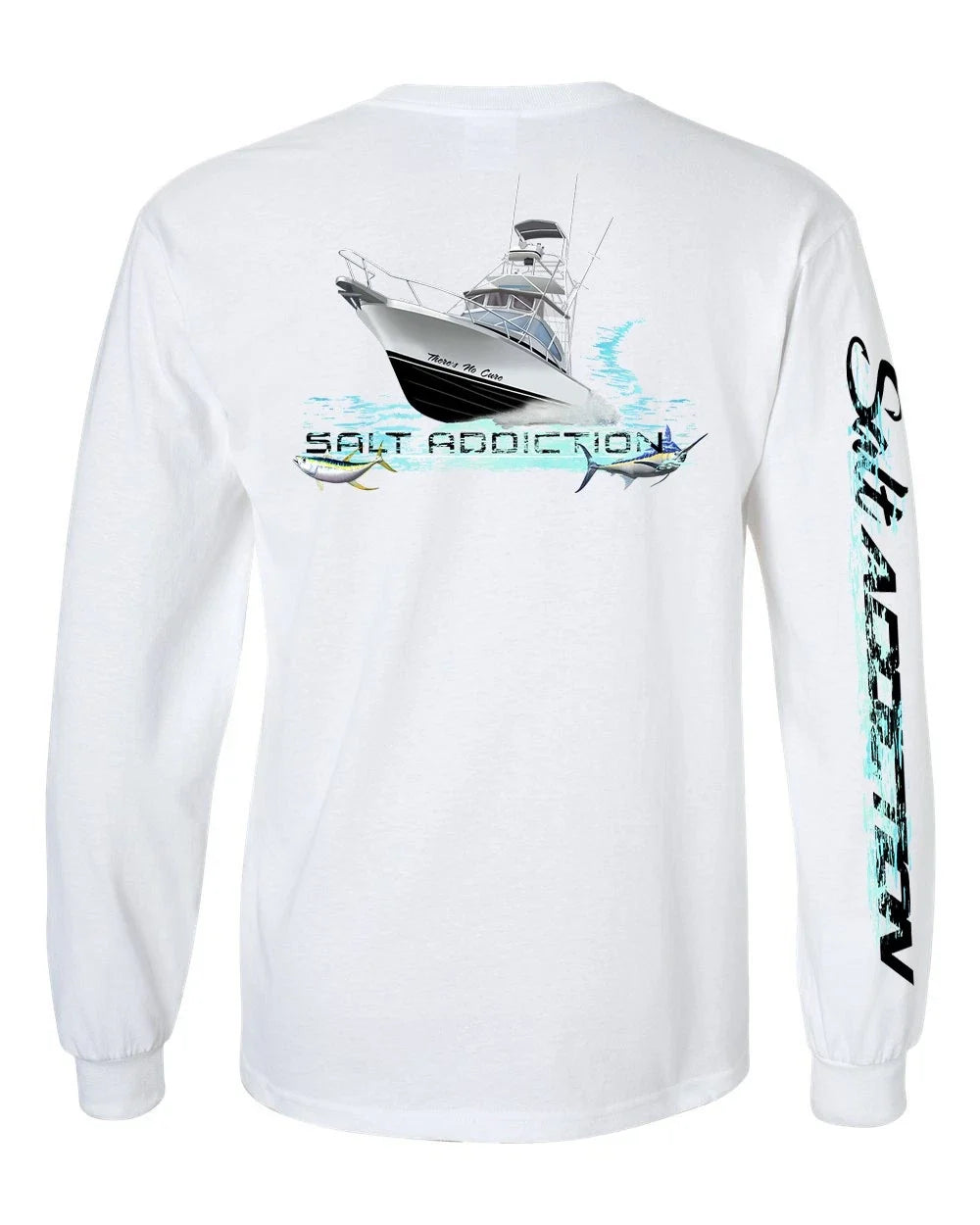 Salt Addiction Saltwater Fishing Cotton ocean - Adult & Kids T-Shirts, Sweatshirts & Hoodies apparel design preview 1