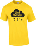 What The Hail? Funny Pun - Adult & Kids T-Shirts, Sweatshirts & Hoodies apparel design preview 1