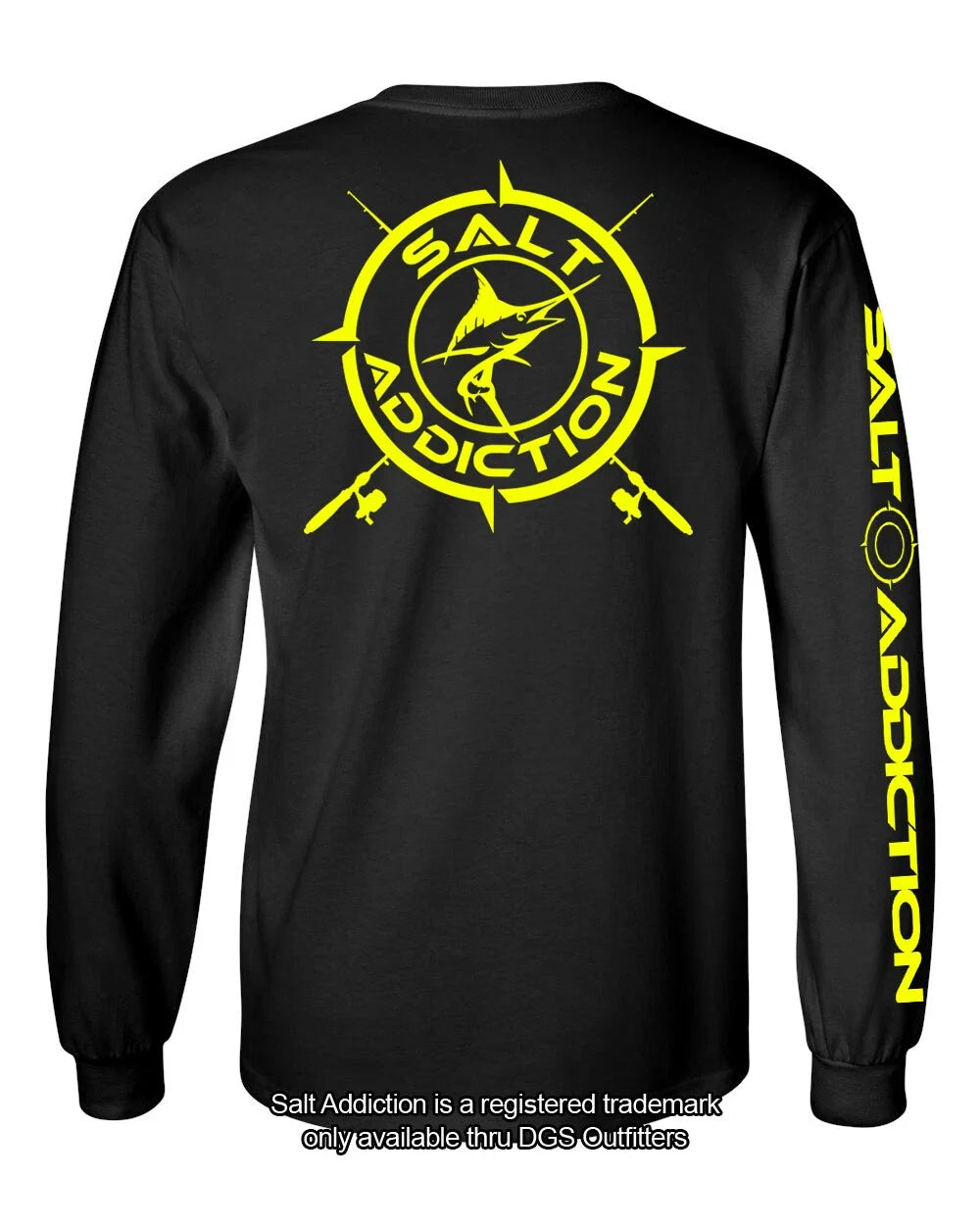 Salt Addiction saltwater fishing apparel Marlin life - Adult & Kids T-Shirts, Sweatshirts & Hoodies apparel design preview 1