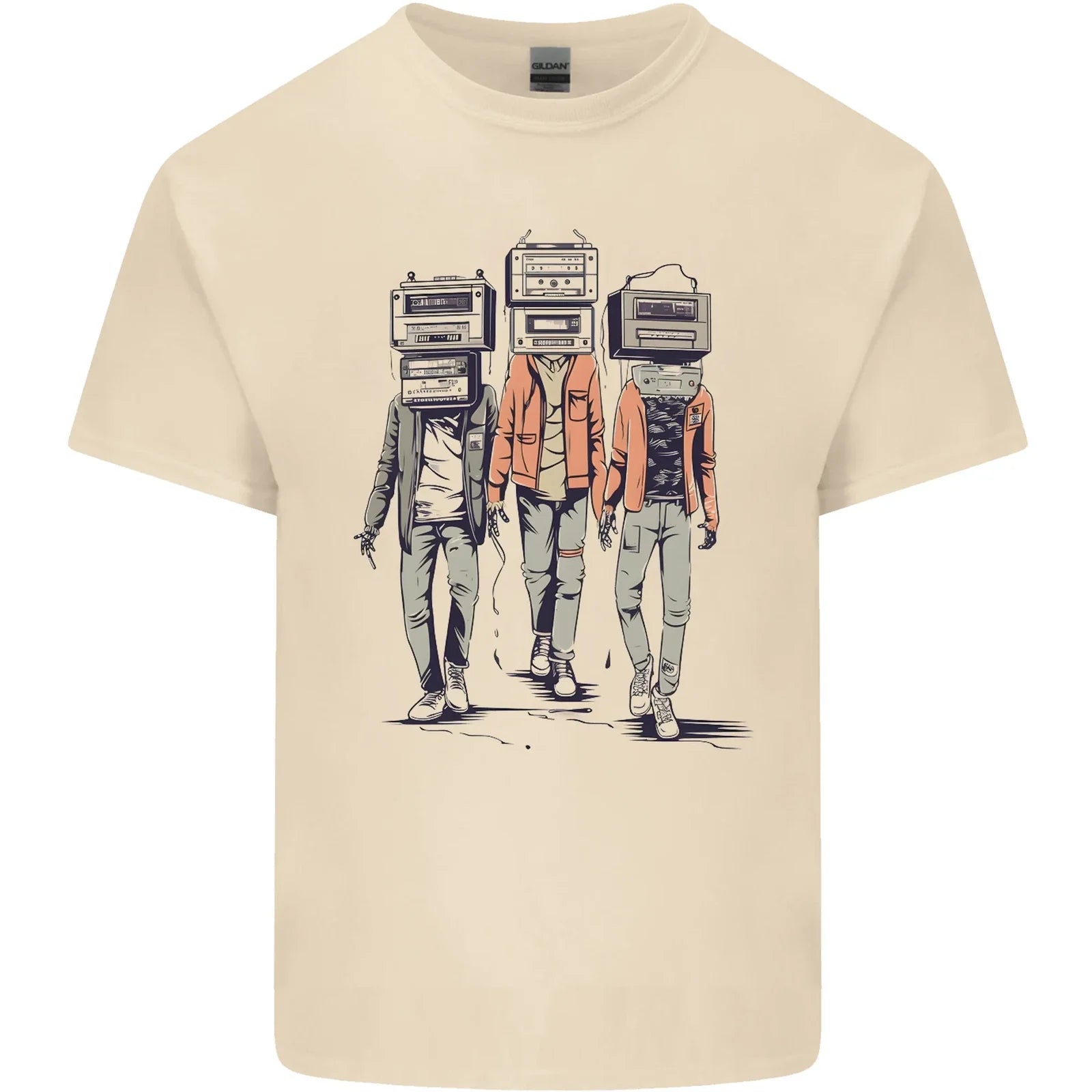 Hi-Fi Head Obscure Music Mens Cotton Top - Adult & Kids T-Shirts, Sweatshirts & Hoodies apparel design preview 1
