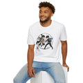 Anime Duel Characters Retro Fighting Scene - Adult & Kids T-Shirts, Sweatshirts & Hoodies apparel design preview 1