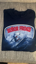 Señor Frog's Classics Navy Graphic Print Crew Neck - Adult & Kids T-Shirts, Sweatshirts & Hoodies apparel design preview 1