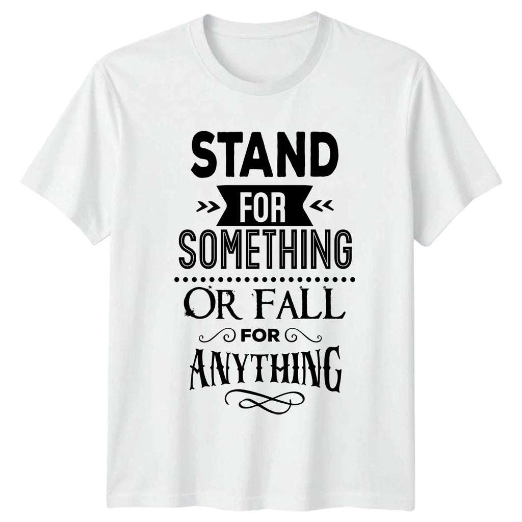 Stand For Something Or Fall Inspirational - Adult & Kids T-Shirts, Sweatshirts & Hoodies apparel design preview 1