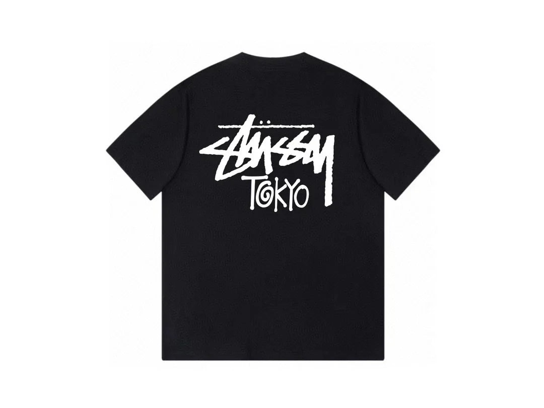 Tokyo city Stussy Black white - Adult & Kids T-Shirts, Sweatshirts & Hoodies apparel design preview 1