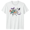 Lets Trick Cute Halloween Kawaii Ghost Bat Gift For - Adult & Kids T-Shirts, Sweatshirts & Hoodies apparel design preview 1