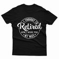 I Thought I'd Retired Now Work For My Wife Funny Mens - Adult & Kids T-Shirts, Sweatshirts & Hoodies apparel design preview 1