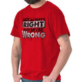 Not Always Right Never Wrong Mom Or Dad Joke Womens - Adult & Kids T-Shirts, Sweatshirts & Hoodies apparel design preview 1
