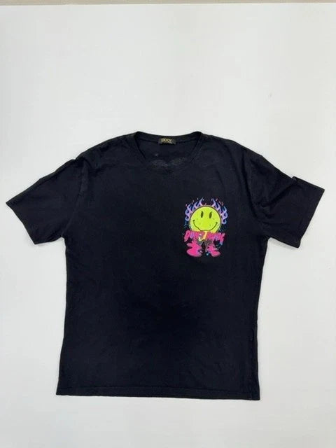 Enjoy Boys Black Alien Cartoon Youth XL Screen Print - Adult & Kids T-Shirts, Sweatshirts & Hoodies apparel design preview 1