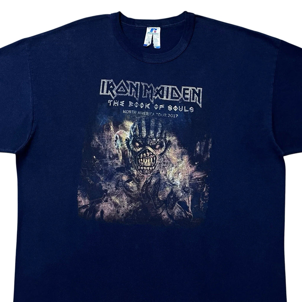 Vtg Y2K Iron Maiden Book Of Sounds Tour Band Sz XXL - Adult & Kids T-Shirts, Sweatshirts & Hoodies apparel design preview 1