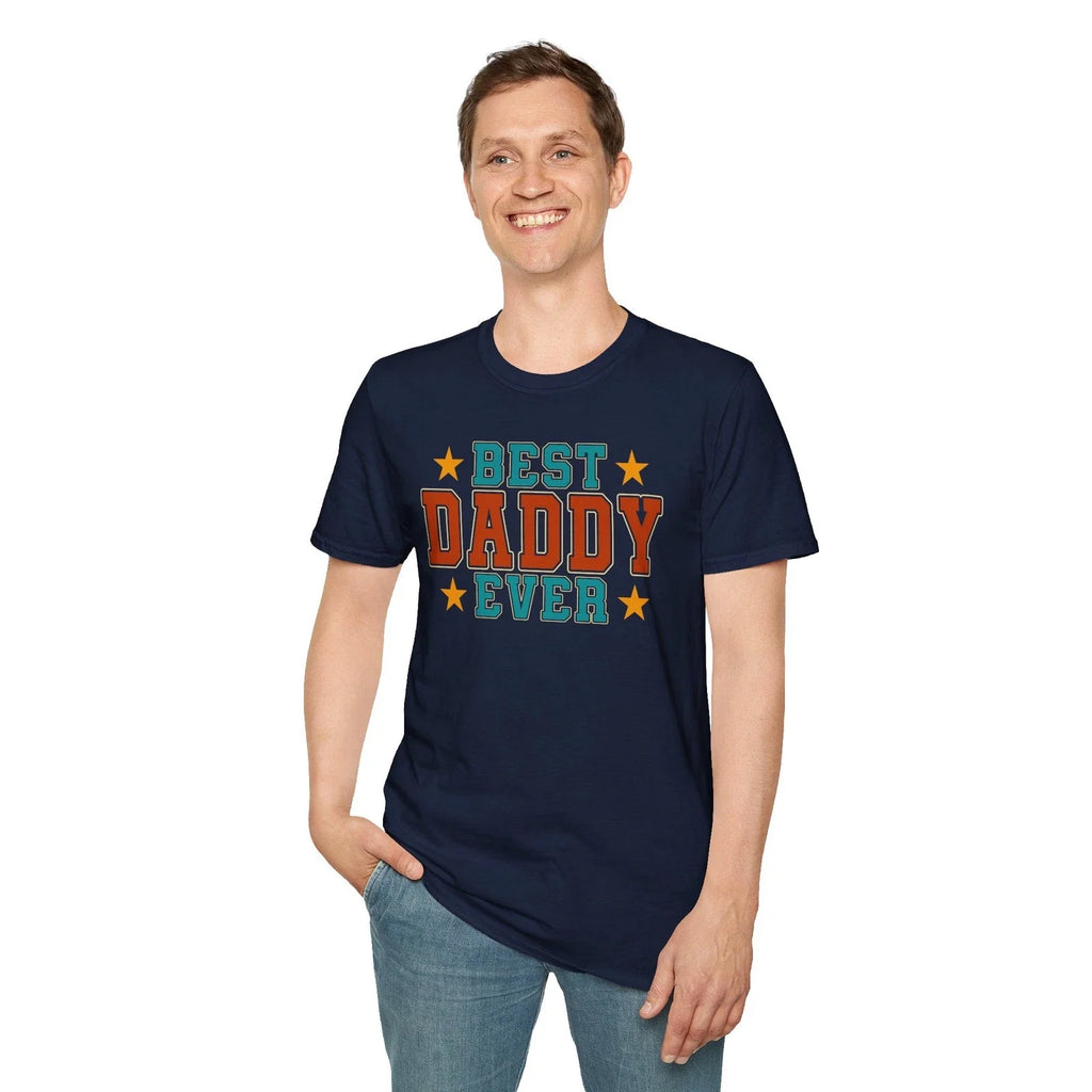 Best Daddy Ever Funny Vintage Retro Father's Day - Adult & Kids T-Shirts, Sweatshirts & Hoodies apparel design preview 1