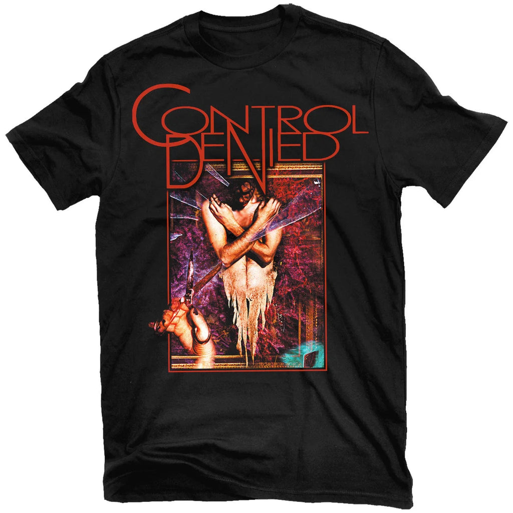 CONTROL DENIED Cut Down NEW! Relapse Records TS4545 - Adult & Kids T-Shirts, Sweatshirts & Hoodies apparel design preview 1