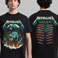 New!! Metal 1ica Rock Band Kraken Skull Head With - Adult & Kids T-Shirts, Sweatshirts & Hoodies apparel design preview 1