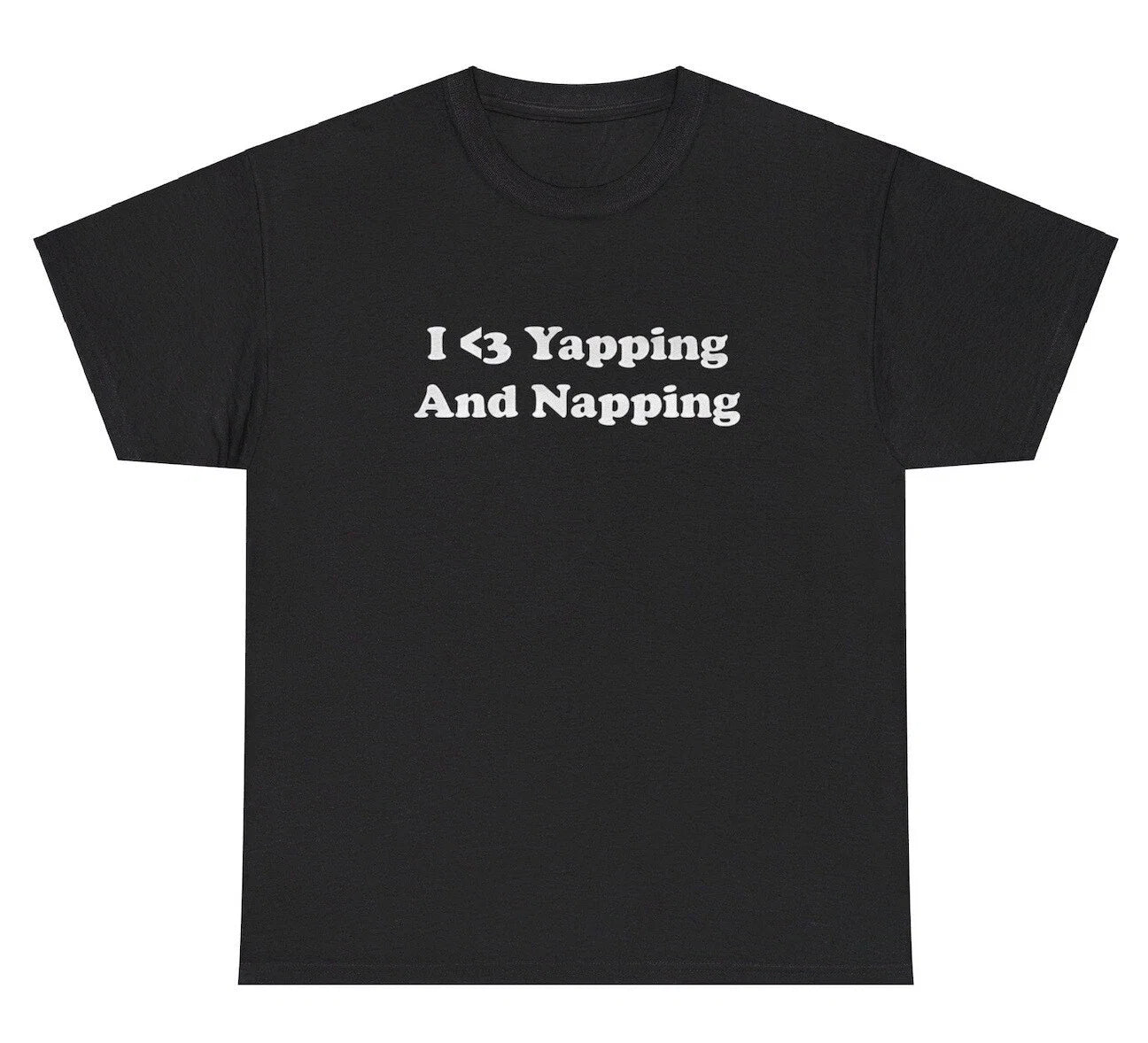 I Love Yapping And Napping Funny Yapper Sleepy Y2K - Adult & Kids T-Shirts, Sweatshirts & Hoodies apparel design preview 1