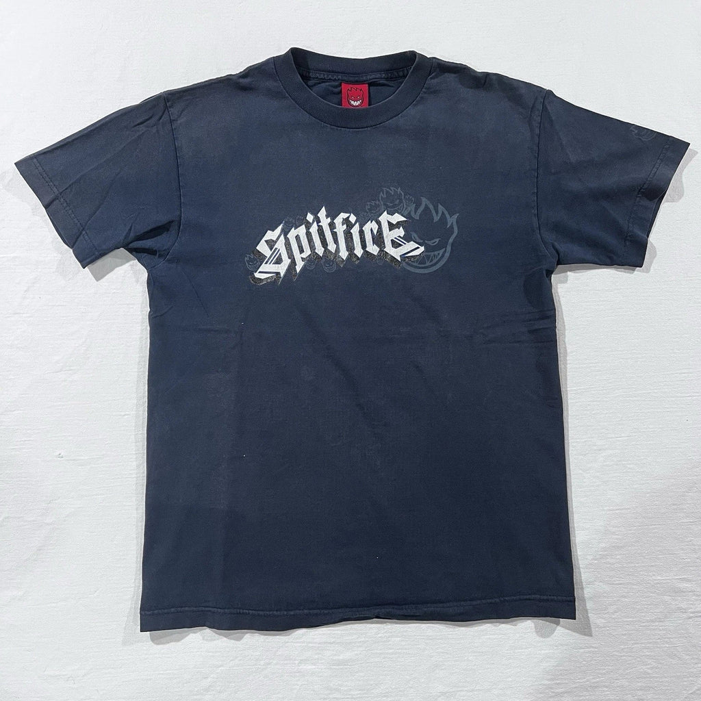 Vintage 90s 2000s Y2k Spitfire Wheels Skateboard Sz M - Adult & Kids T-Shirts, Sweatshirts & Hoodies apparel design preview 1