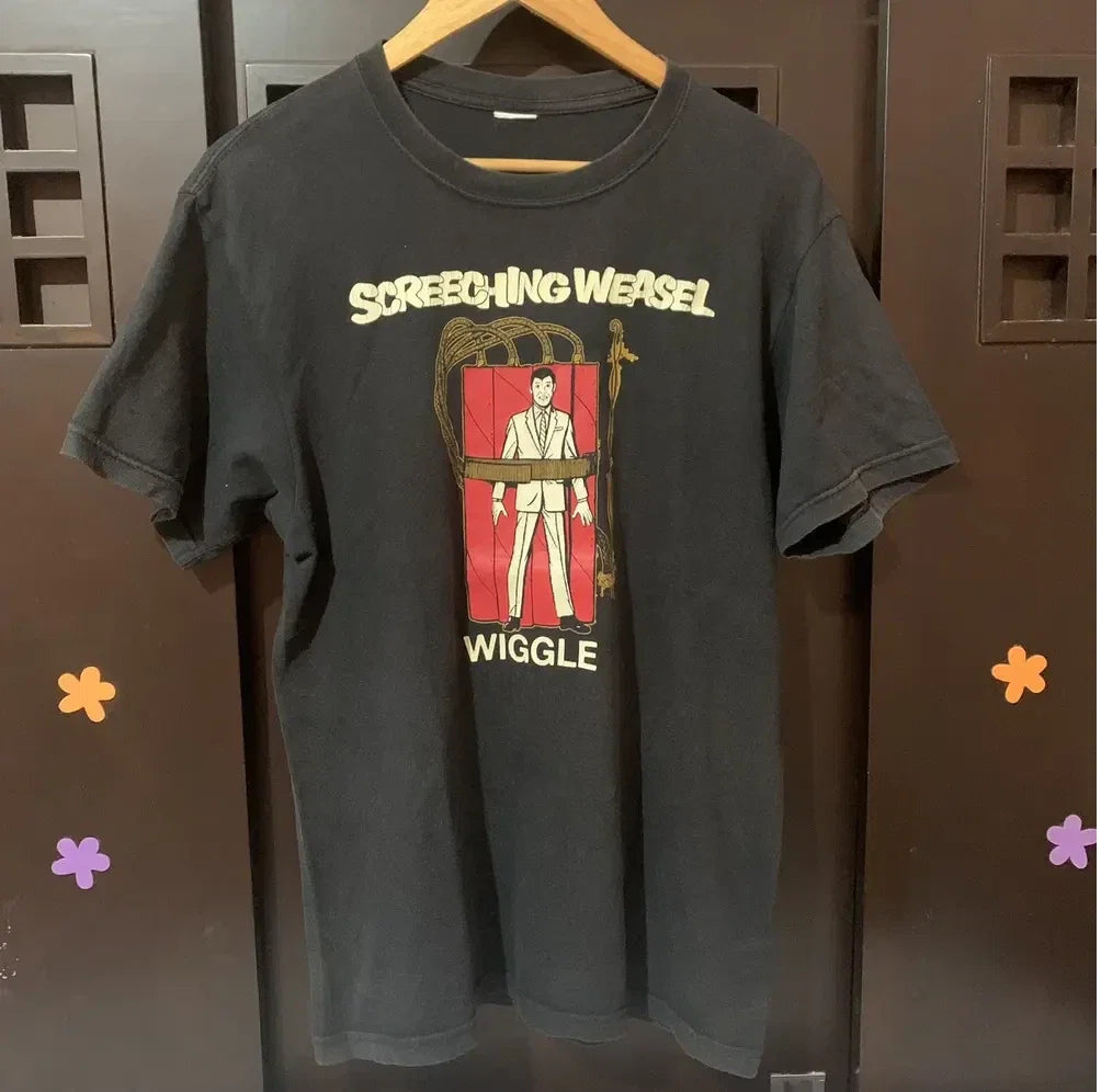 Screeching Weasel Wiggle - Adult & Kids T-Shirts, Sweatshirts & Hoodies apparel design preview 1