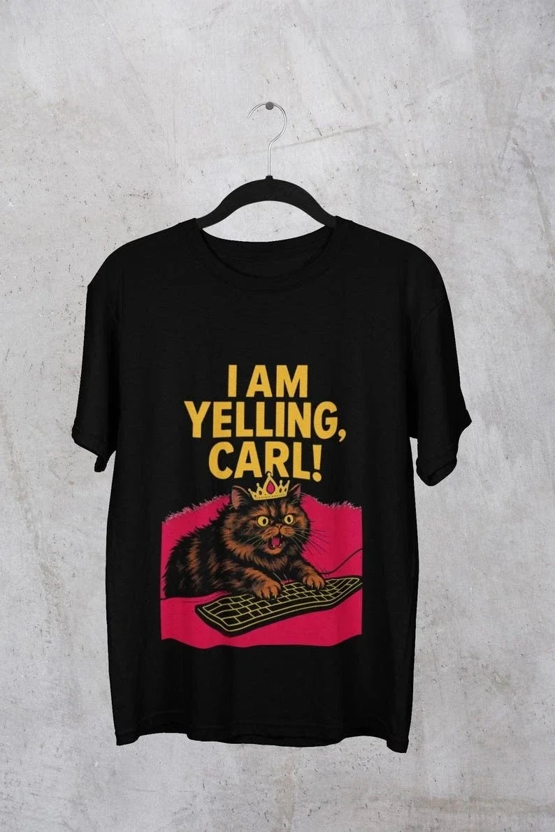 I Am Yelling, Carl! Princess Donut Dungeon Crawler - Adult & Kids T-Shirts, Sweatshirts & Hoodies apparel design preview 1