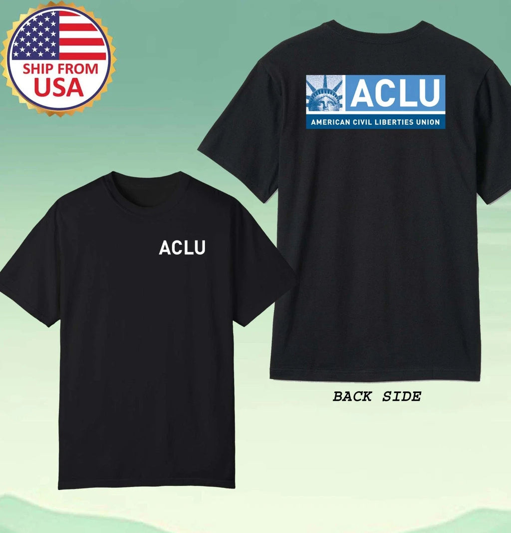 ACLU American Civil Liberties Union Men's Black Size - Adult & Kids T-Shirts, Sweatshirts & Hoodies apparel design preview 1