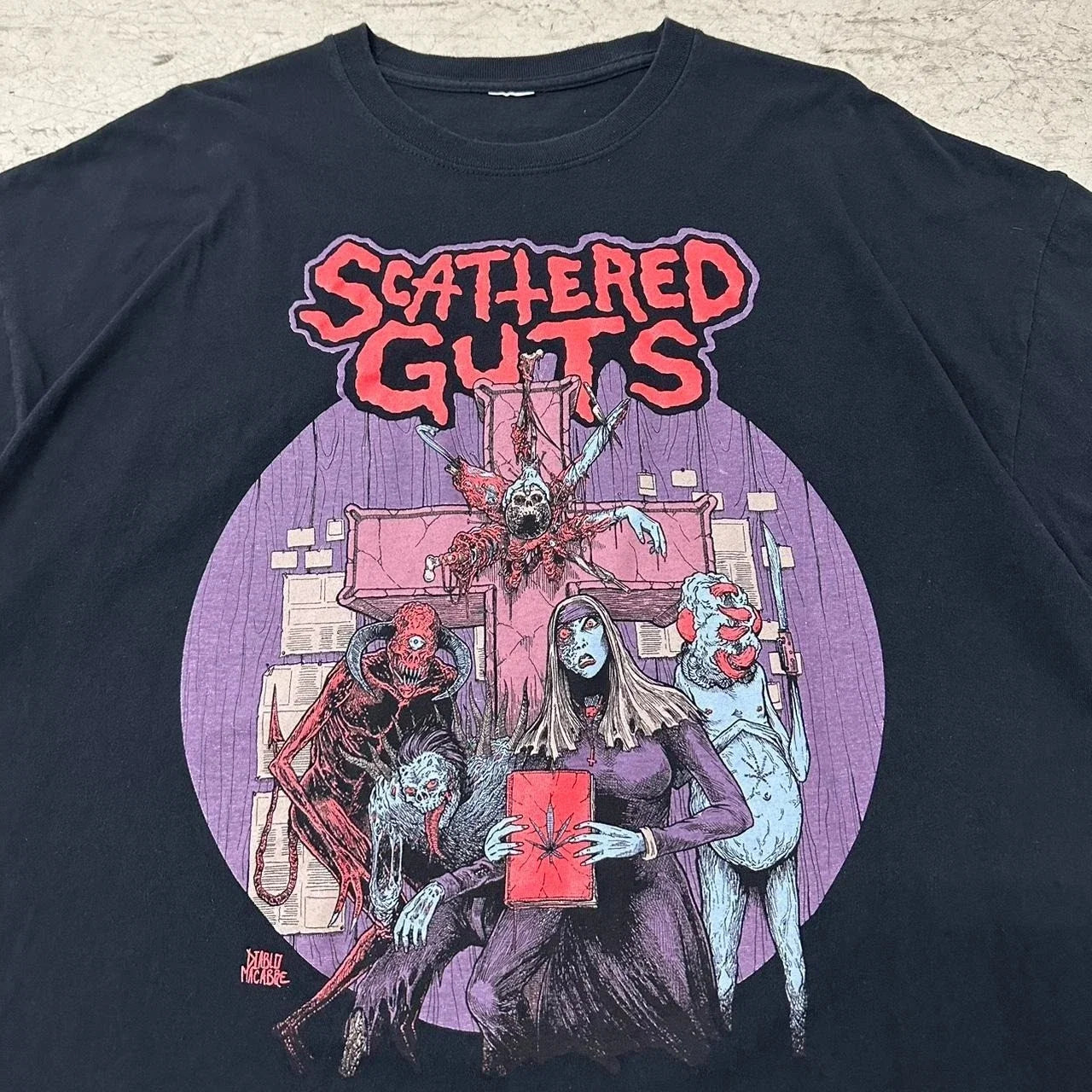 Y2K Scattered Guts Grunge - Adult & Kids T-Shirts, Sweatshirts & Hoodies apparel design preview 1
