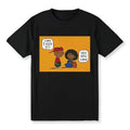 Can I Kick It Cartoon Motivational Fun Men's 100% - Adult & Kids T-Shirts, Sweatshirts & Hoodies apparel design preview 1